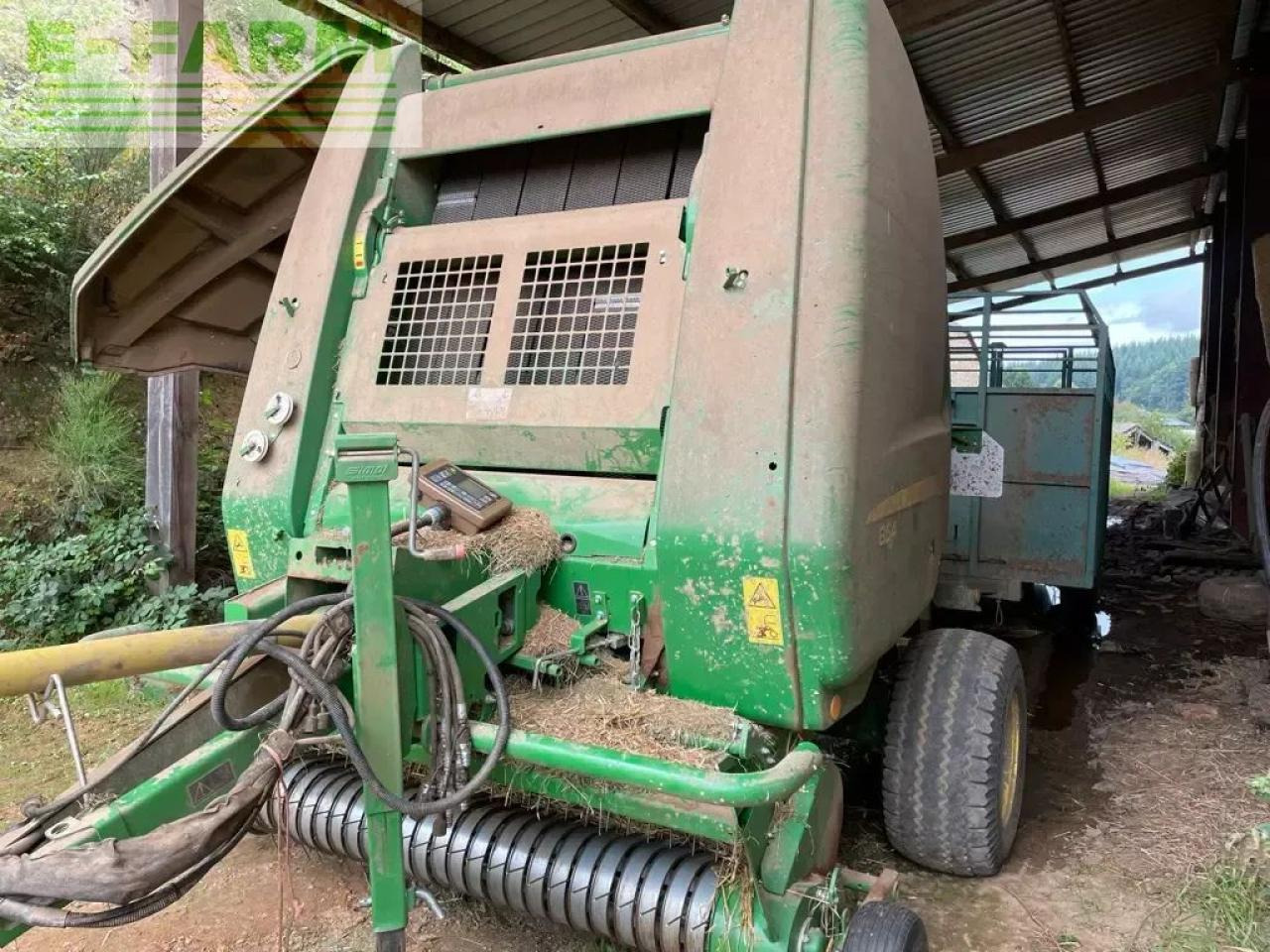 John Deere 854 rotoflow - Lis na hranaté balíky: obrázok 1 John Deere 854 rotoflow - Lis na hranaté balíky: obrázok 1
