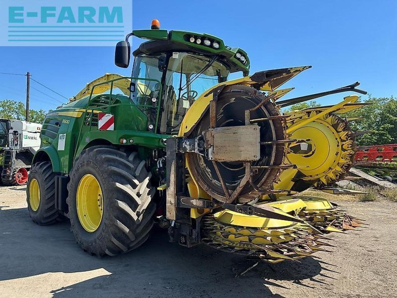 John Deere 8600 - Obilný kombajn: obrázok 3 John Deere 8600 - Obilný kombajn: obrázok 3