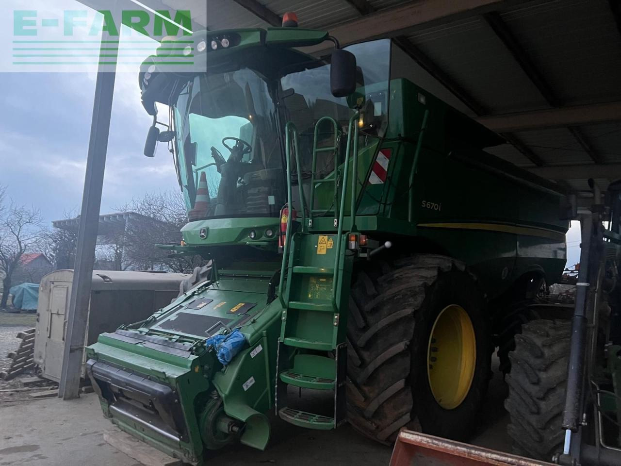 John Deere S670i - Obilný kombajn: obrázok 2 John Deere S670i - Obilný kombajn: obrázok 2