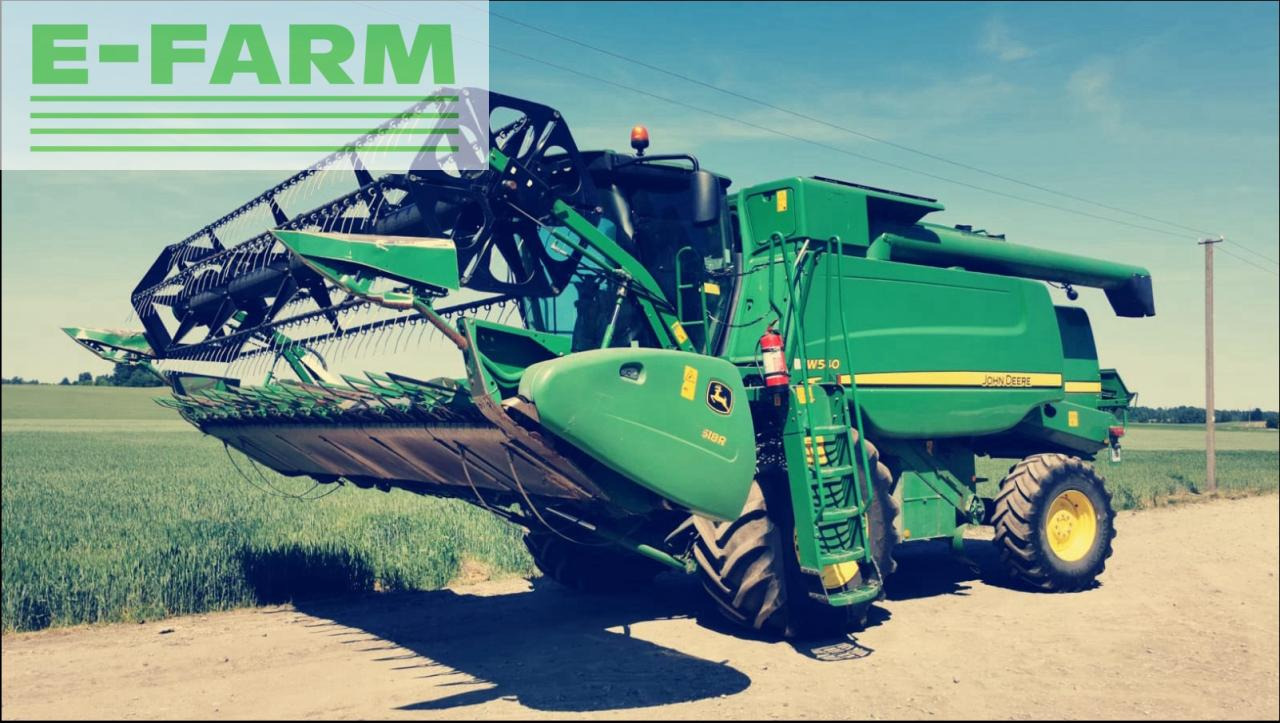 John Deere W540 - Obilný kombajn: obrázok 1 John Deere W540 - Obilný kombajn: obrázok 1