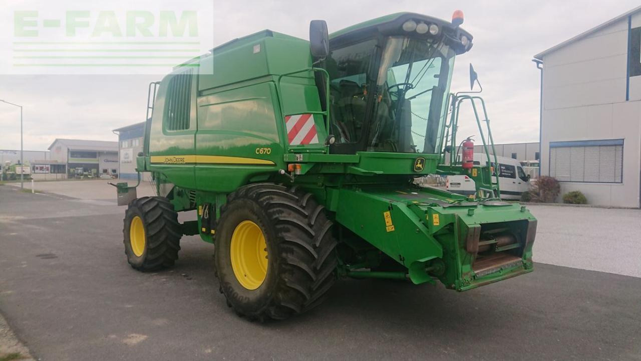 John Deere c670 + geringhoff vs610 - Obilný kombajn: obrázok 2 John Deere c670 + geringhoff vs610 - Obilný kombajn: obrázok 2