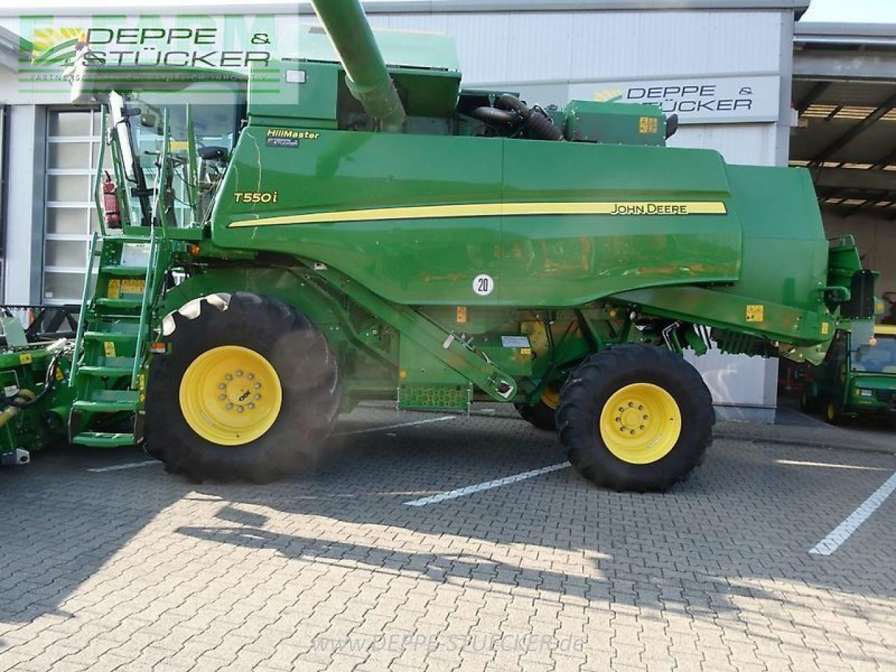 Obilný kombajn John Deere t550 hm mit 620r + sww: obrázok 8