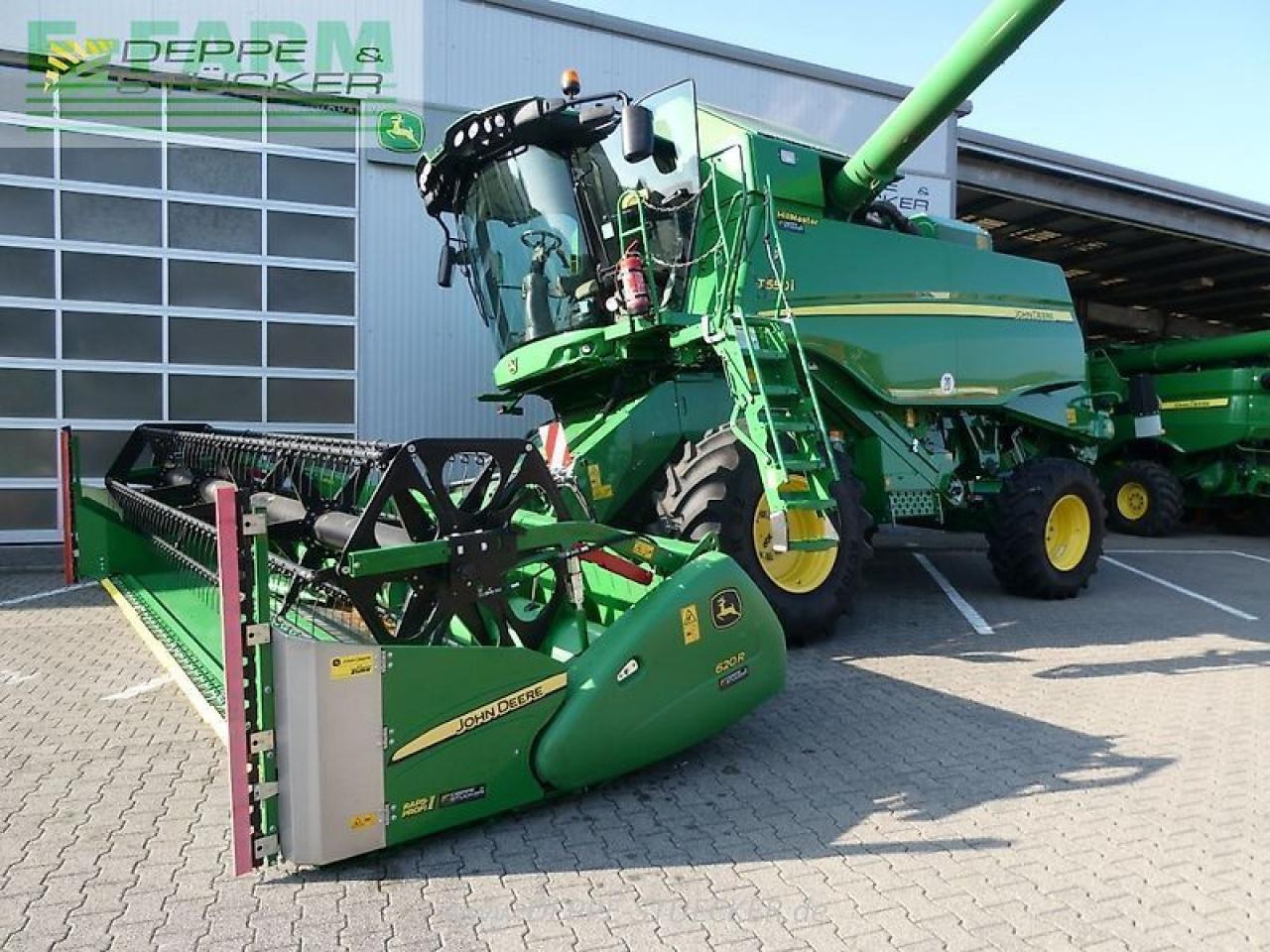 Obilný kombajn John Deere t550 hm mit 620r + sww: obrázok 21