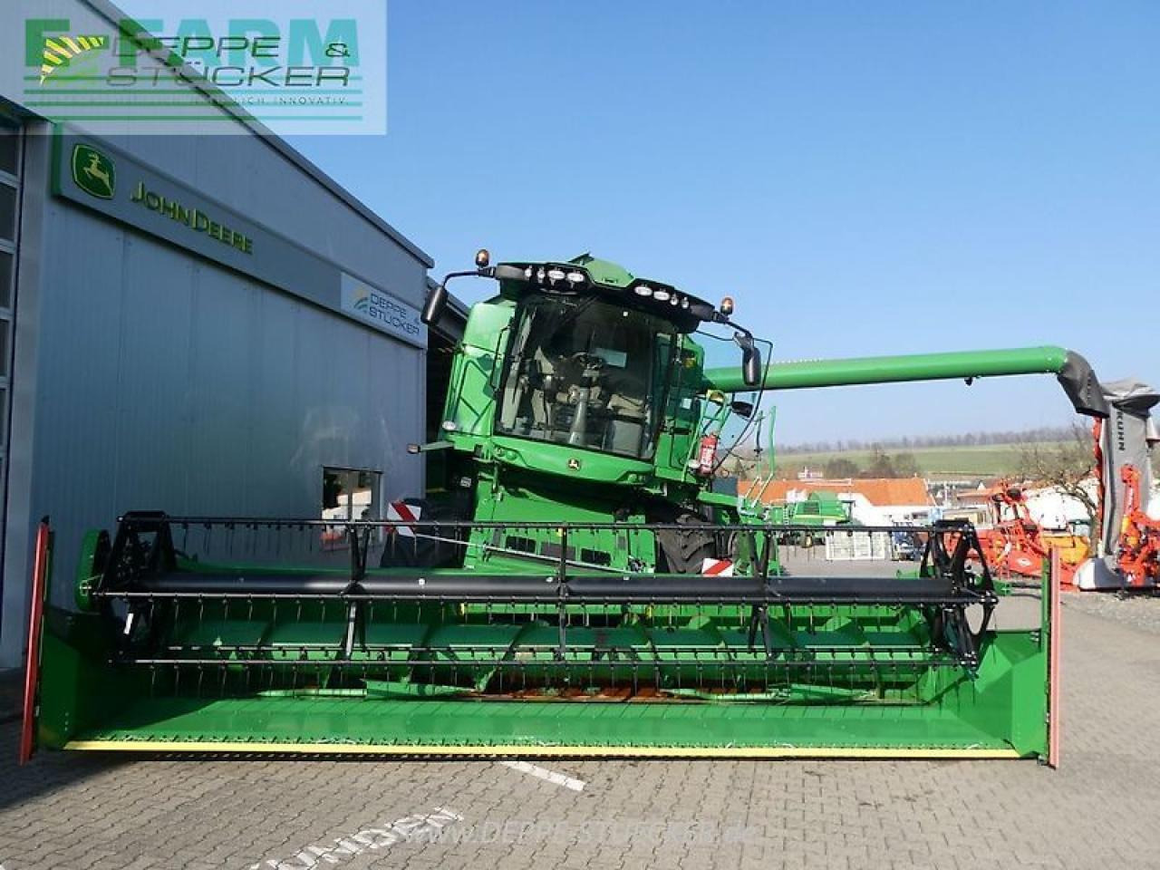 Obilný kombajn John Deere t550 hm mit 620r + sww: obrázok 18