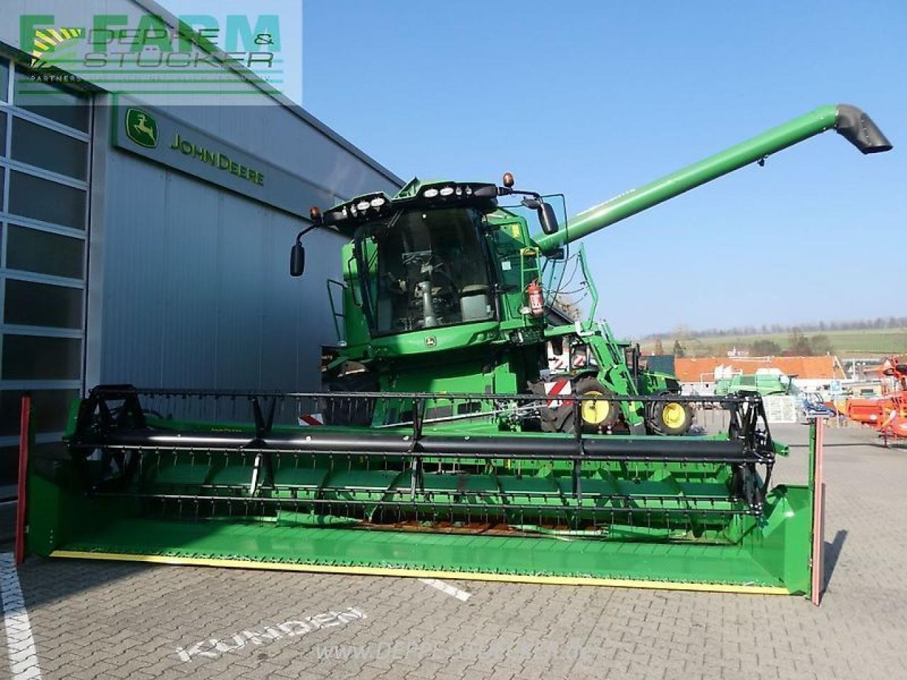 Obilný kombajn John Deere t550 hm mit 620r + sww: obrázok 22