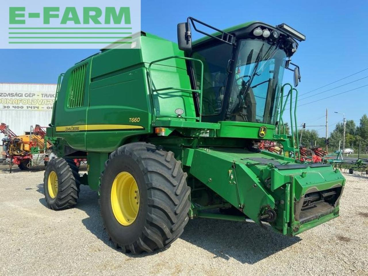 John Deere t660 - Obilný kombajn: obrázok 3 John Deere t660 - Obilný kombajn: obrázok 3