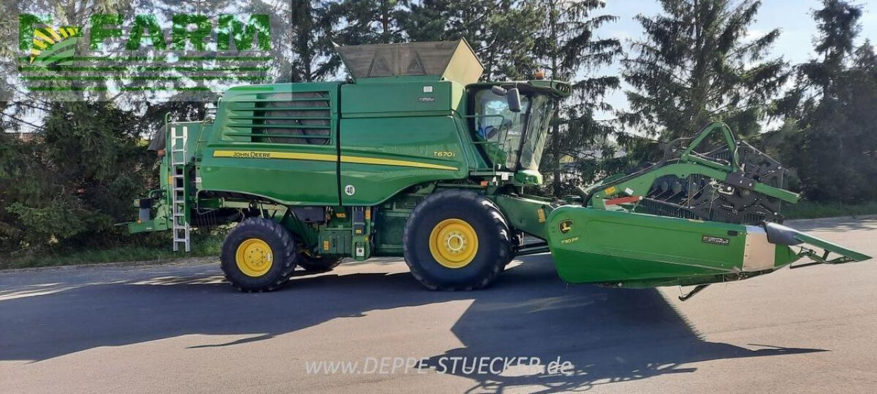 John Deere t670 - Obilný kombajn: obrázok 1 John Deere t670 - Obilný kombajn: obrázok 1