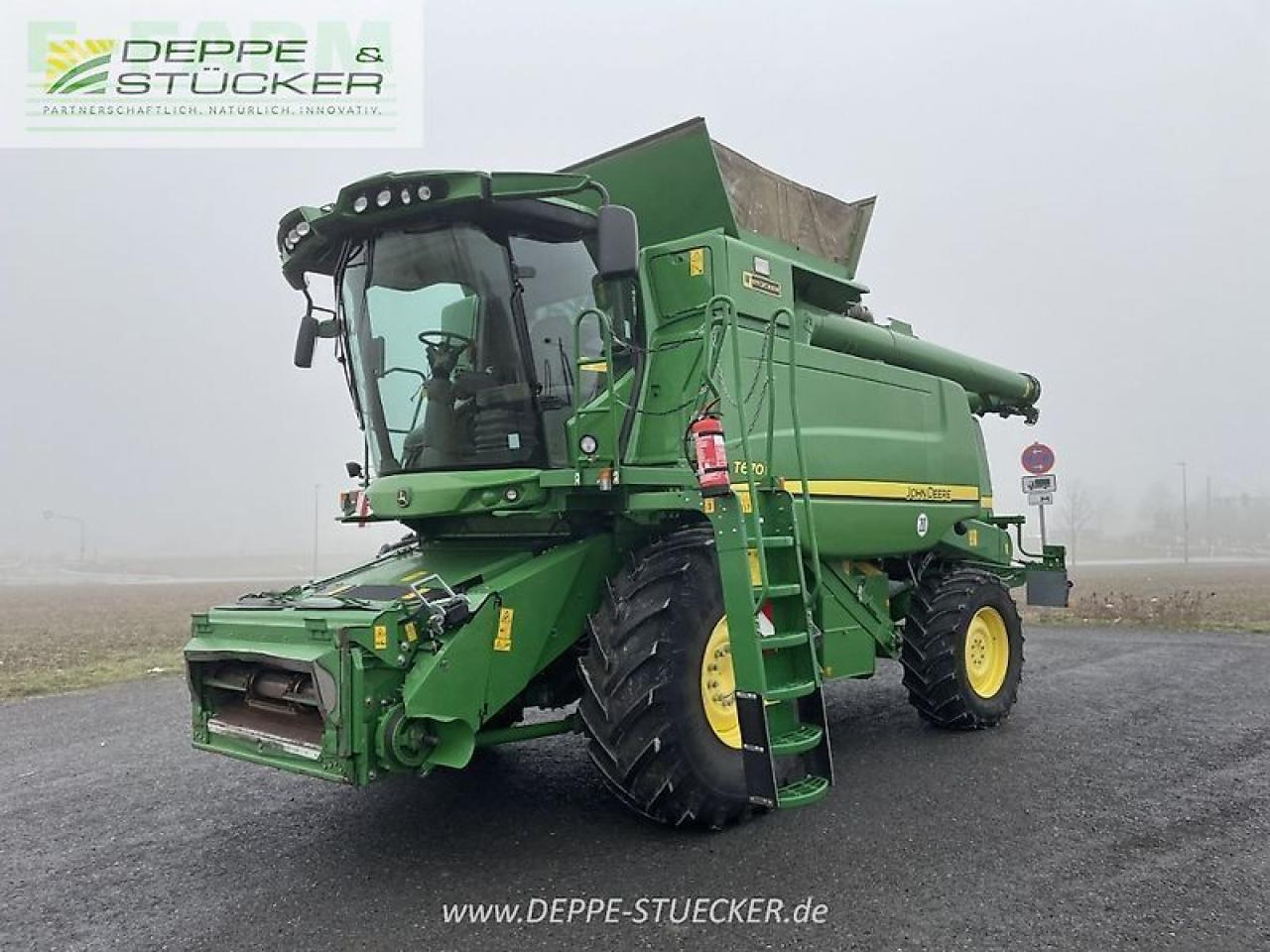 John Deere t670 mit 622r - Obilný kombajn: obrázok 1 John Deere t670 mit 622r - Obilný kombajn: obrázok 1