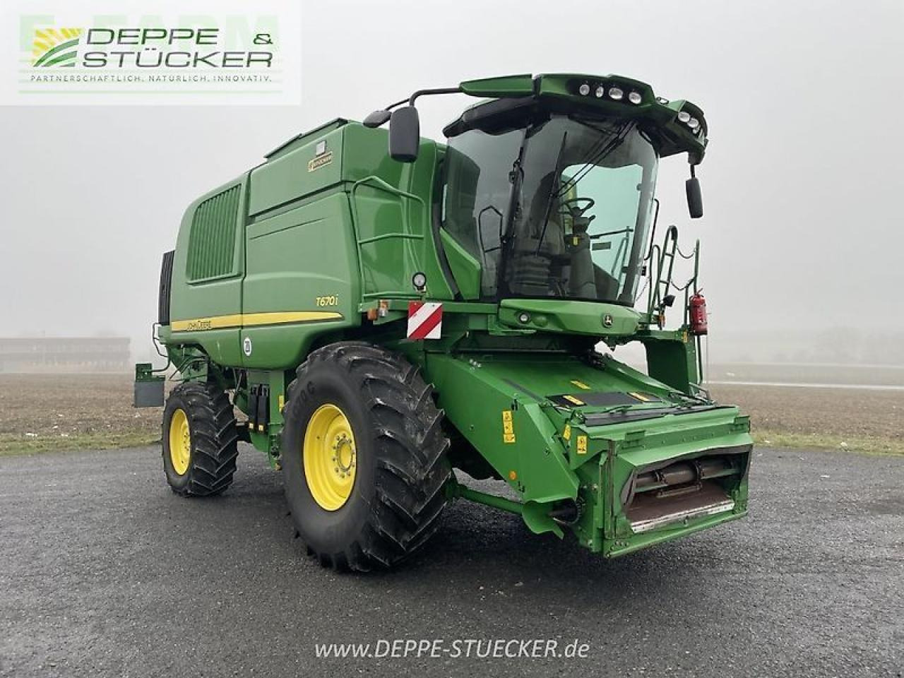 John Deere t670 mit 622r - Obilný kombajn: obrázok 4 John Deere t670 mit 622r - Obilný kombajn: obrázok 4