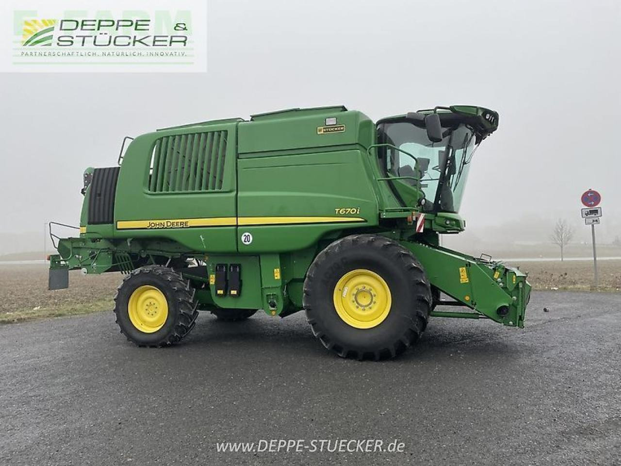 John Deere t670 mit 622r - Obilný kombajn: obrázok 3 John Deere t670 mit 622r - Obilný kombajn: obrázok 3