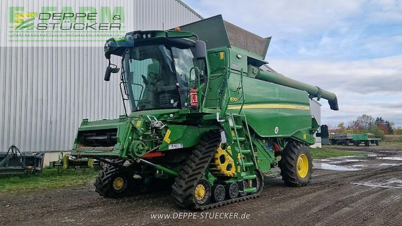 John Deere t670 raupe mit rd30f, sww, pgpp - Obilný kombajn: obrázok 1 John Deere t670 raupe mit rd30f, sww, pgpp - Obilný kombajn: obrázok 1