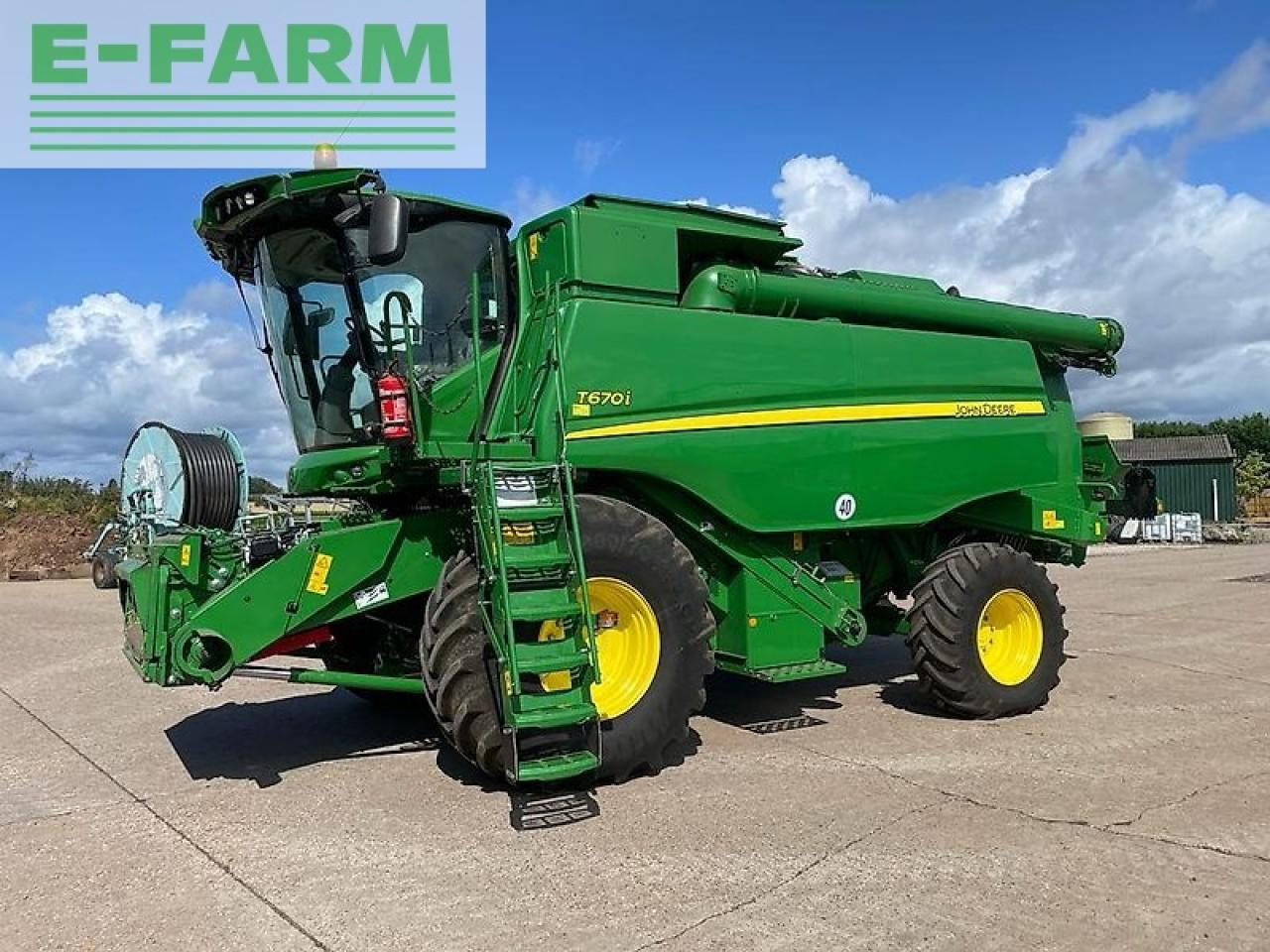 John Deere t670i - Obilný kombajn: obrázok 1 John Deere t670i - Obilný kombajn: obrázok 1