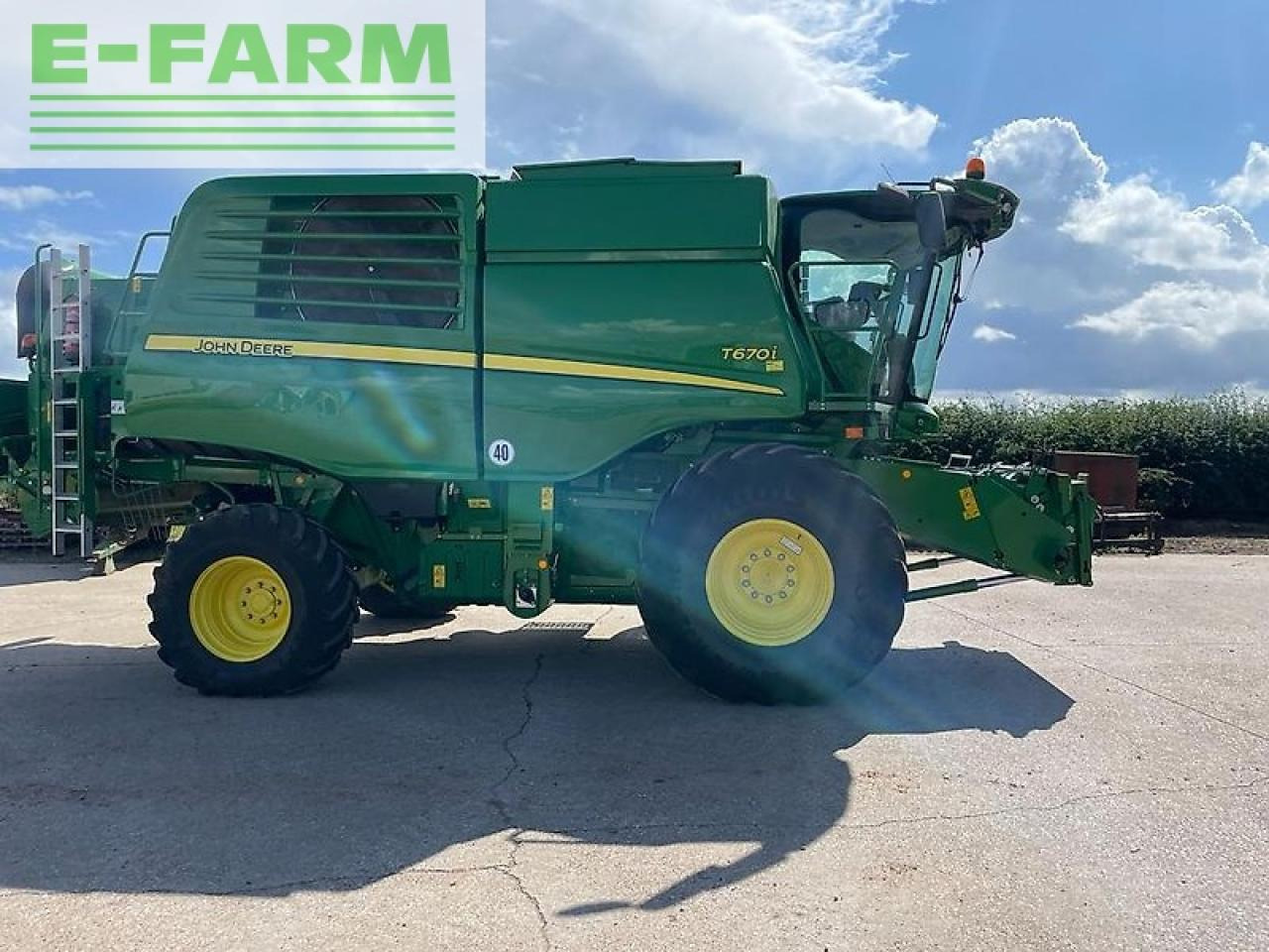 John Deere t670i - Obilný kombajn: obrázok 3 John Deere t670i - Obilný kombajn: obrázok 3
