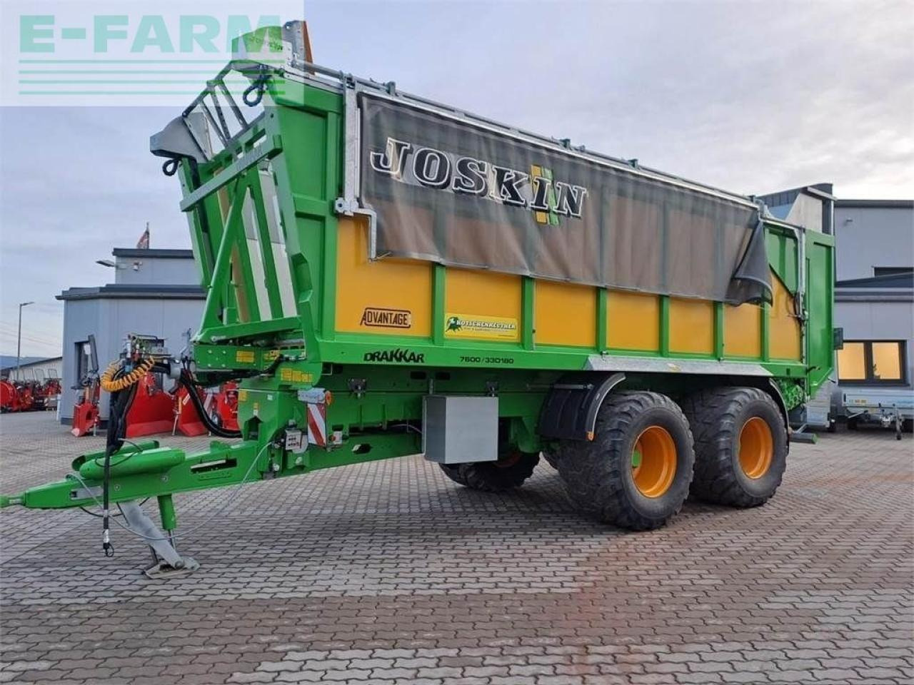 Joskin drakkar 7600/33d180 - Poľnohospodársky príves: obrázok 1 Joskin drakkar 7600/33d180 - Poľnohospodársky príves: obrázok 1
