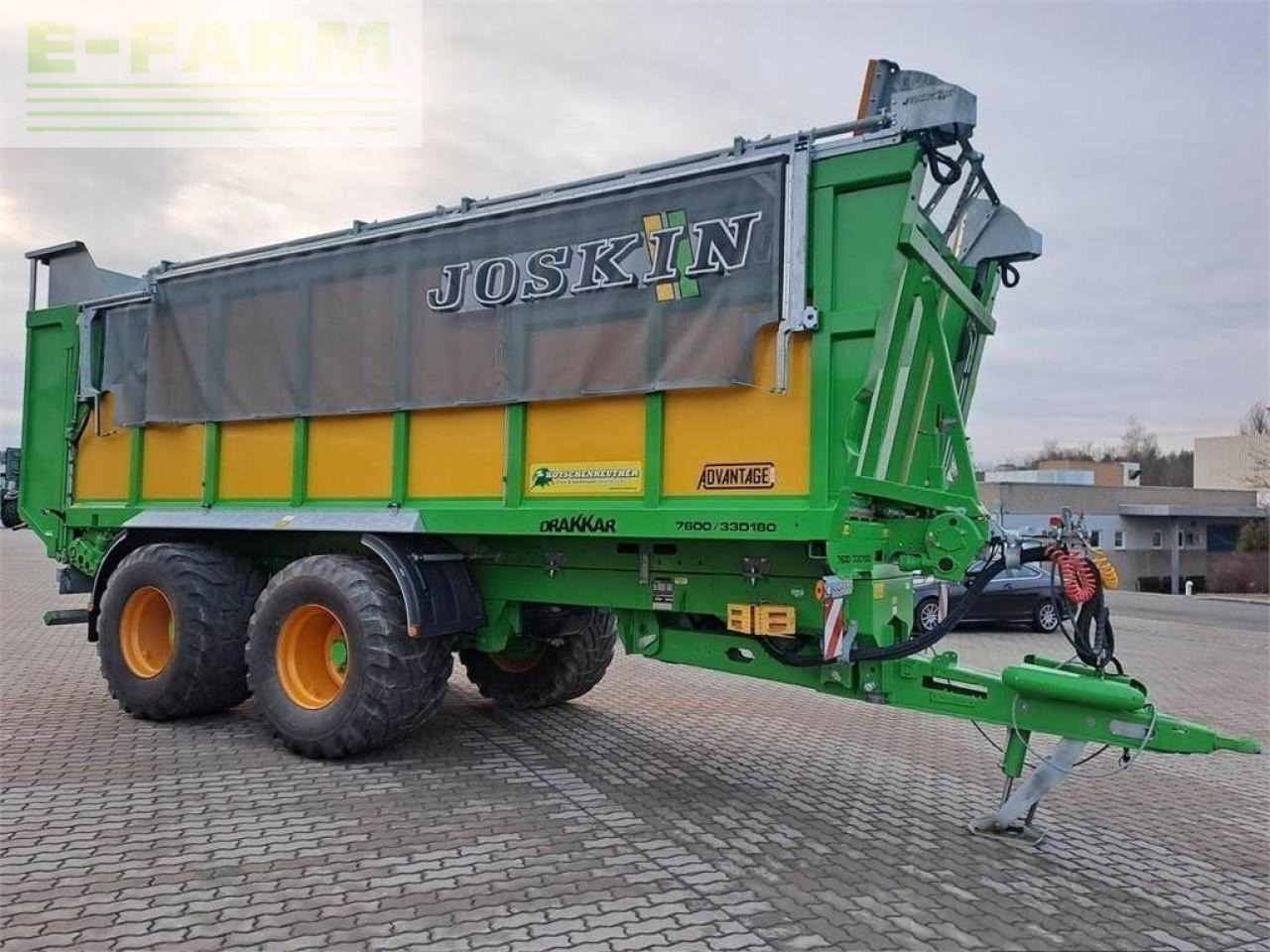 Joskin drakkar 7600/33d180 - Poľnohospodársky príves: obrázok 3 Joskin drakkar 7600/33d180 - Poľnohospodársky príves: obrázok 3