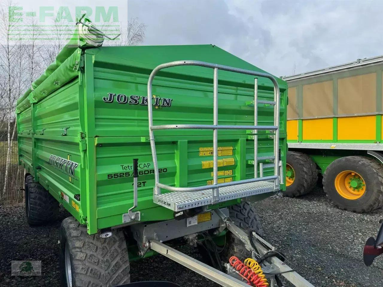 Joskin tetra-cap 5525/16dr120 - Poľnohospodársky sklápěcí príves: obrázok 2 Joskin tetra-cap 5525/16dr120 - Poľnohospodársky sklápěcí príves: obrázok 2
