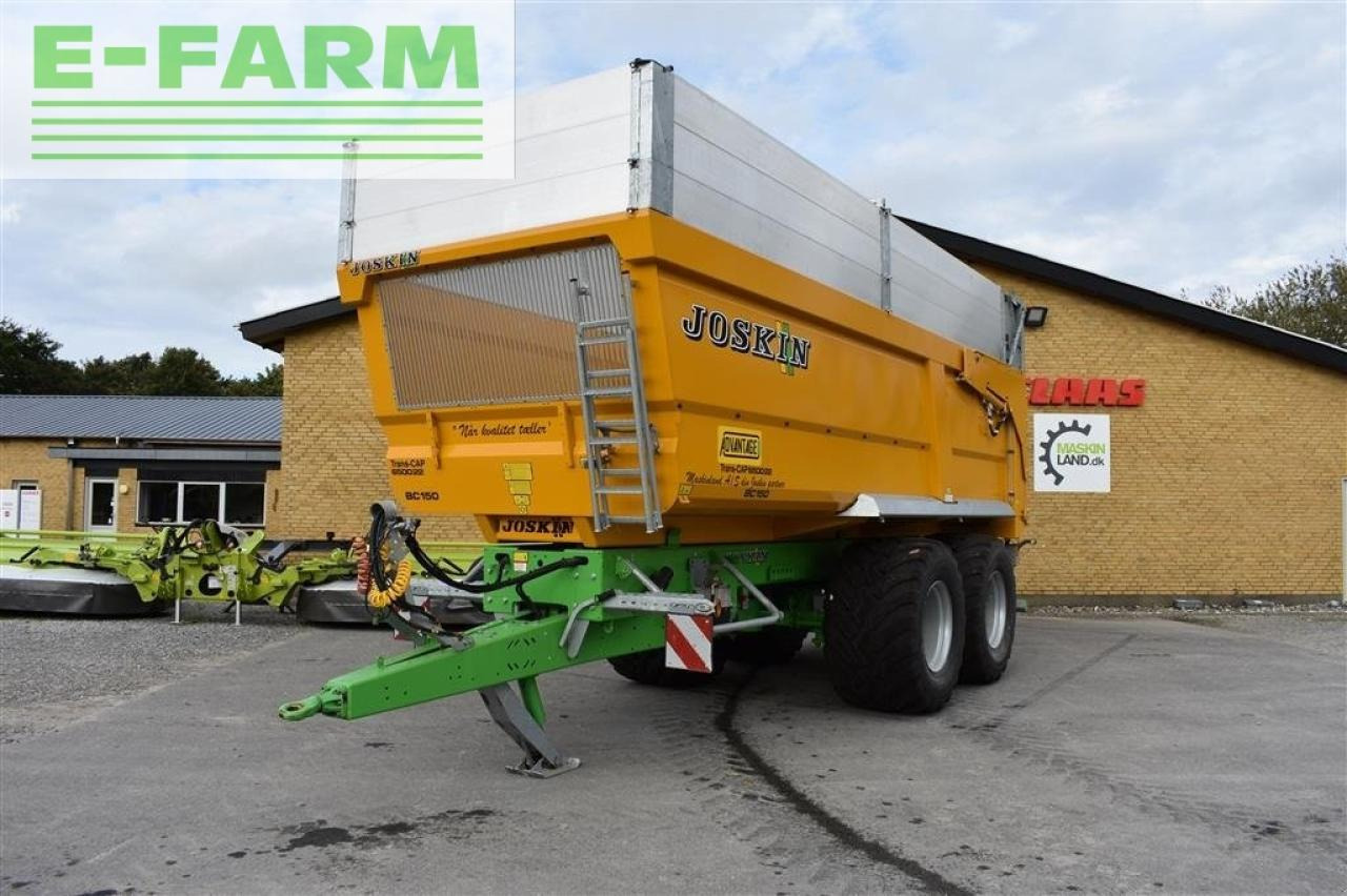 Joskin trans-cap 6500/22 bc150 aluminiumsoverbygningen kan tilkøbes. - Poľnohospodársky sklápěcí príves: obrázok 1 Joskin trans-cap 6500/22 bc150 aluminiumsoverbygningen kan tilkøbes. - Poľnohospodársky sklápěcí príves: obrázok 1