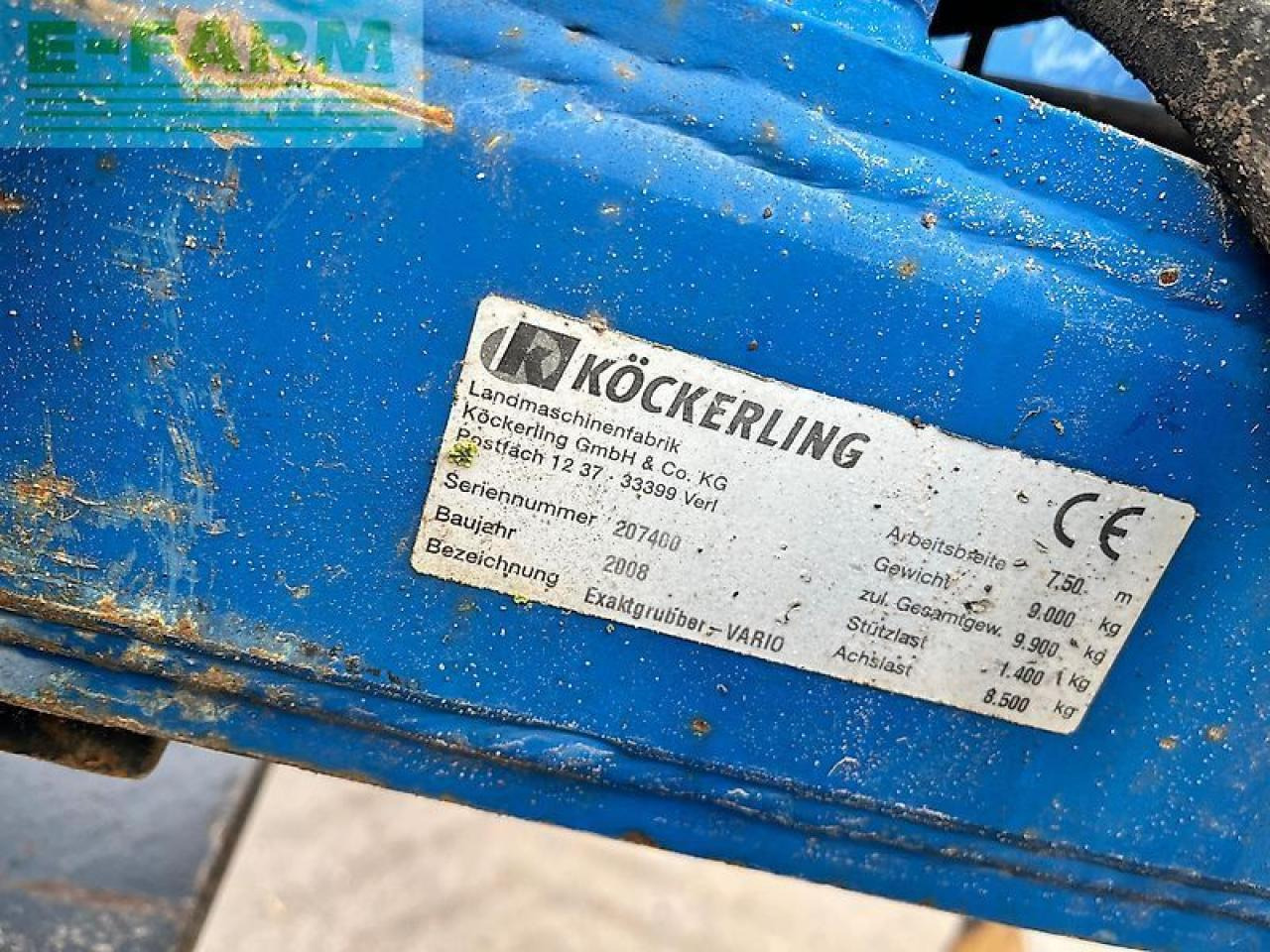 Köckerling vario 750 - Kultivátor: obrázok 4 Köckerling vario 750 - Kultivátor: obrázok 4