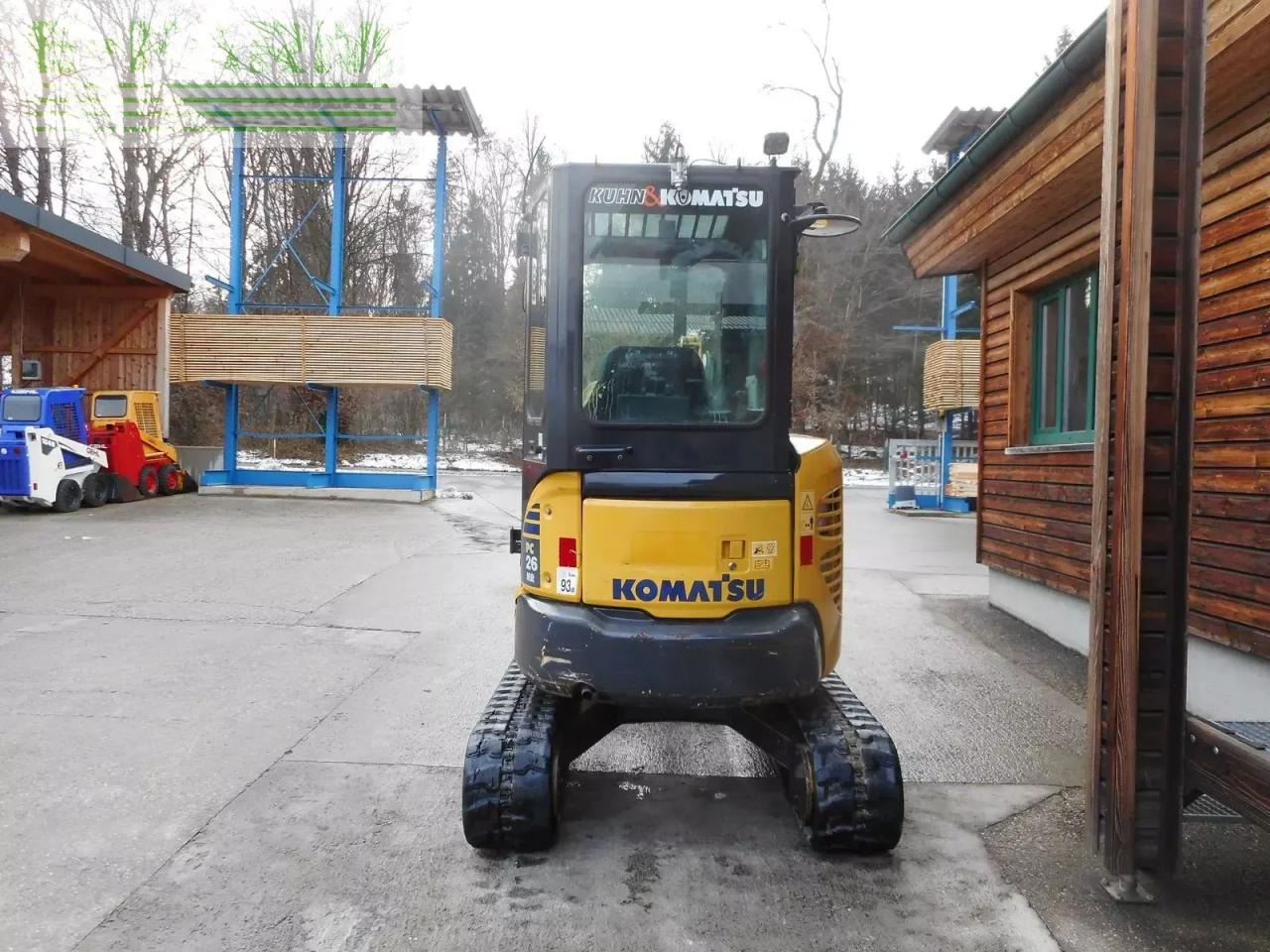Komatsu pc 26mr-3 ( 2.710kg ) mit powertilt - Mini rýpadlo: obrázok 3 Komatsu pc 26mr-3 ( 2.710kg ) mit powertilt - Mini rýpadlo: obrázok 3