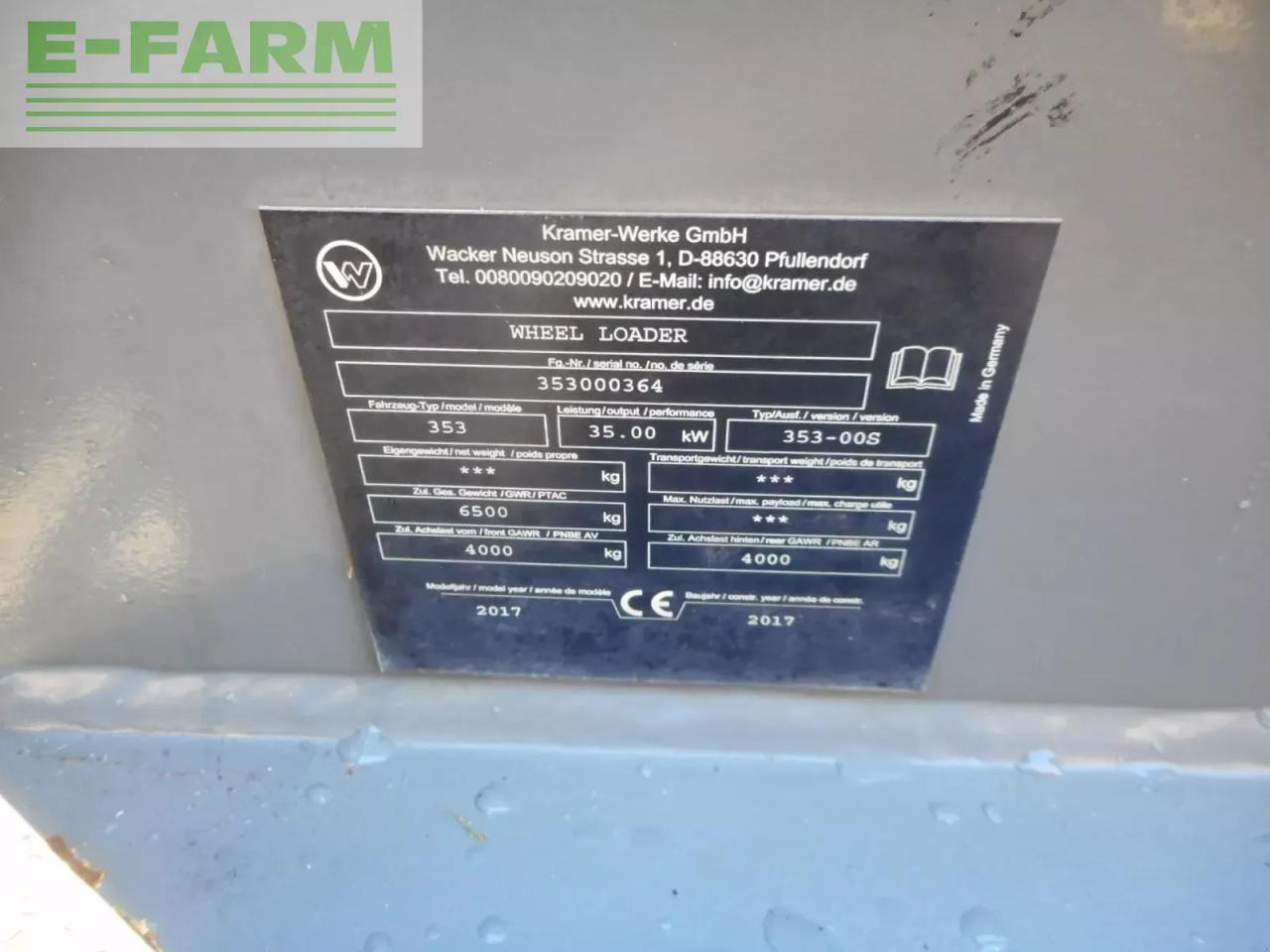 Kramer 5075 - Mini rýpadlo: obrázok 5 Kramer 5075 - Mini rýpadlo: obrázok 5