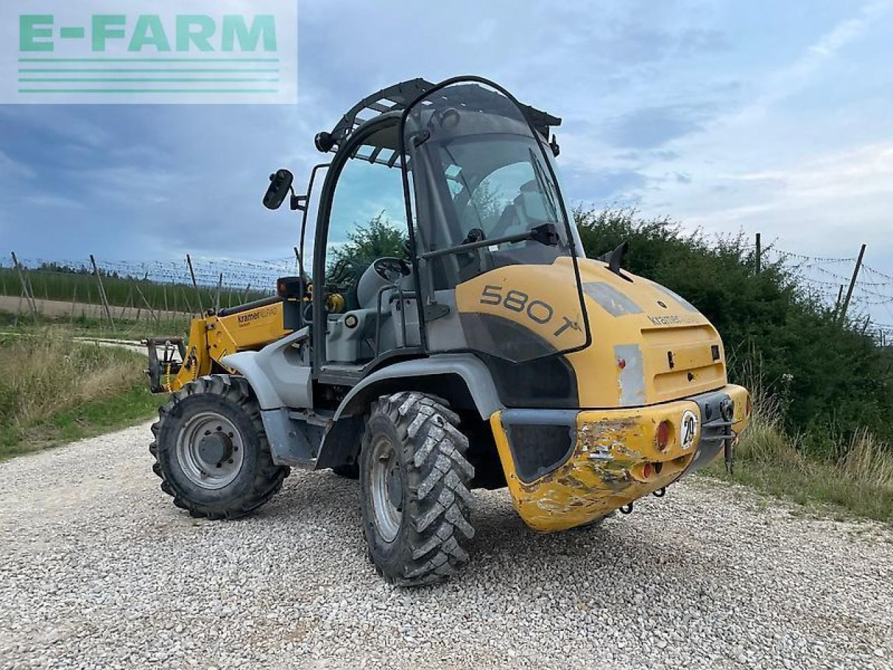 Kramer 580 t - Teleskopický nakladač: obrázok 4 Kramer 580 t - Teleskopický nakladač: obrázok 4