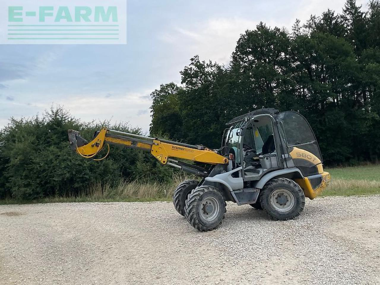 Kramer 580 t - Teleskopický nakladač: obrázok 2 Kramer 580 t - Teleskopický nakladač: obrázok 2