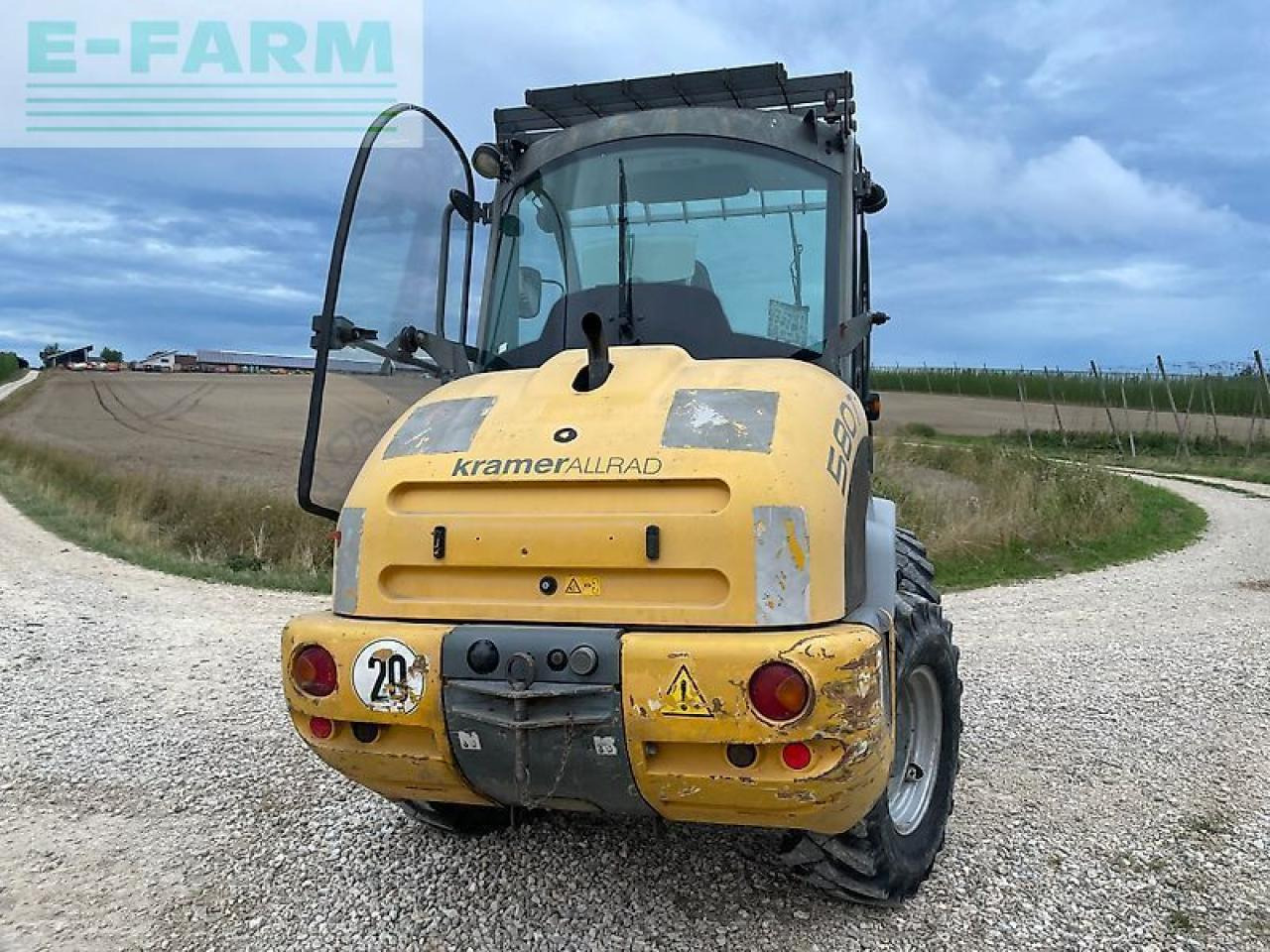 Kramer 580 t - Teleskopický nakladač: obrázok 5 Kramer 580 t - Teleskopický nakladač: obrázok 5