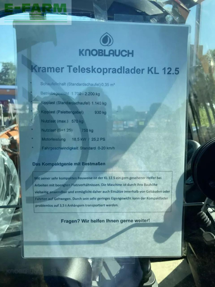 Kramer kl 12.5 - Mini rýpadlo: obrázok 5 Kramer kl 12.5 - Mini rýpadlo: obrázok 5