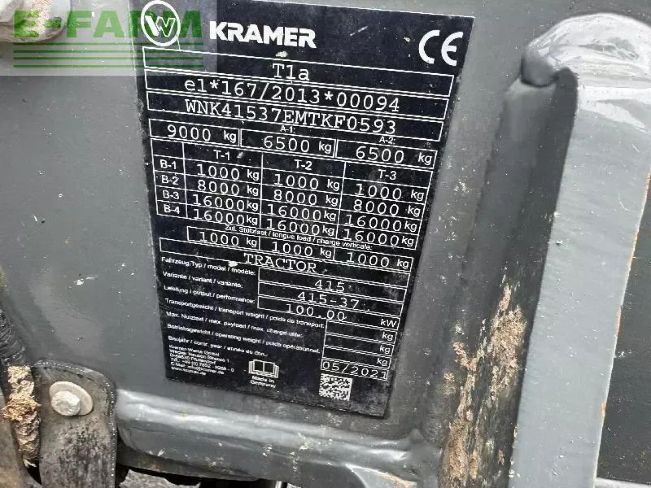 Kramer kt407 - Teleskopický nakladač: obrázok 4 Kramer kt407 - Teleskopický nakladač: obrázok 4