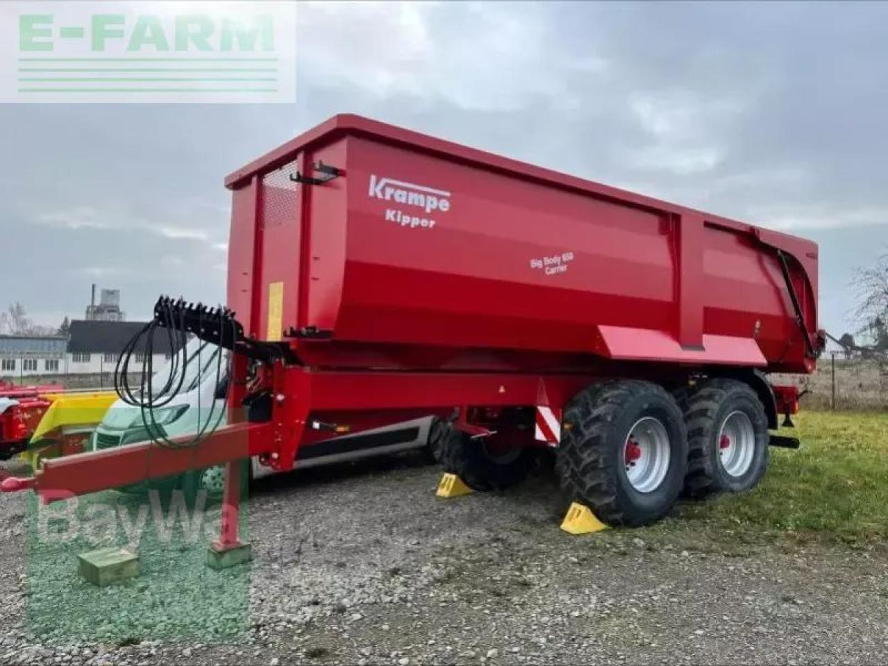 Krampe bigbody 650 carrier krampe tan - Poľnohospodársky sklápěcí príves: obrázok 1 Krampe bigbody 650 carrier krampe tan - Poľnohospodársky sklápěcí príves: obrázok 1