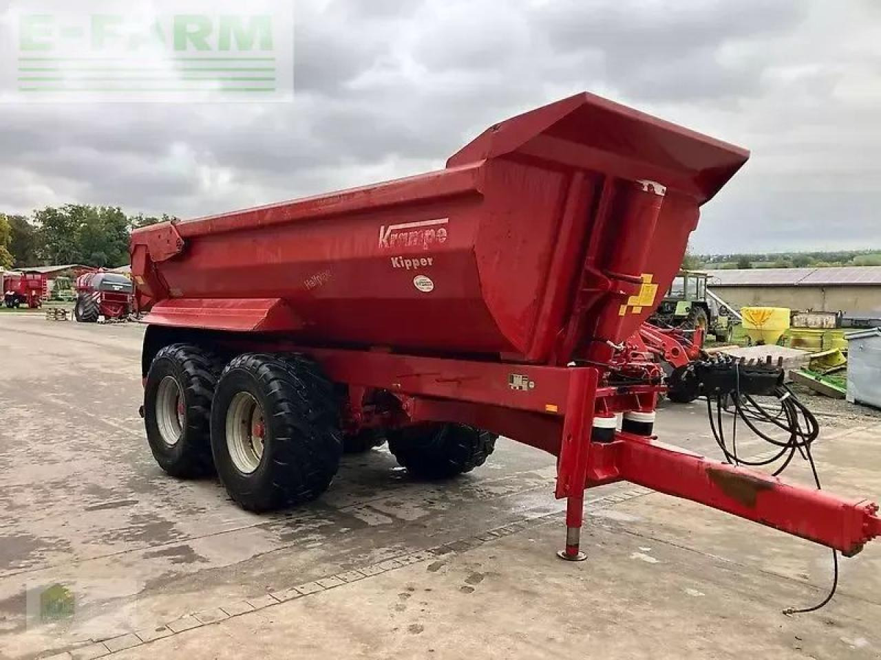 Krampe hp 20 - Poľnohospodársky sklápěcí príves: obrázok 5 Krampe hp 20 - Poľnohospodársky sklápěcí príves: obrázok 5