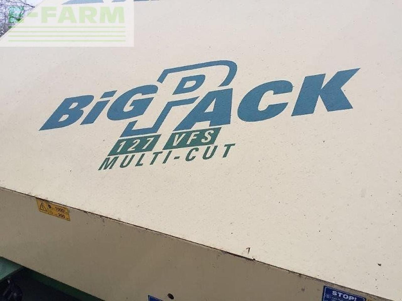 Krone 127 vfs multi cut - Lis na hranaté balíky: obrázok 3 Krone 127 vfs multi cut - Lis na hranaté balíky: obrázok 3