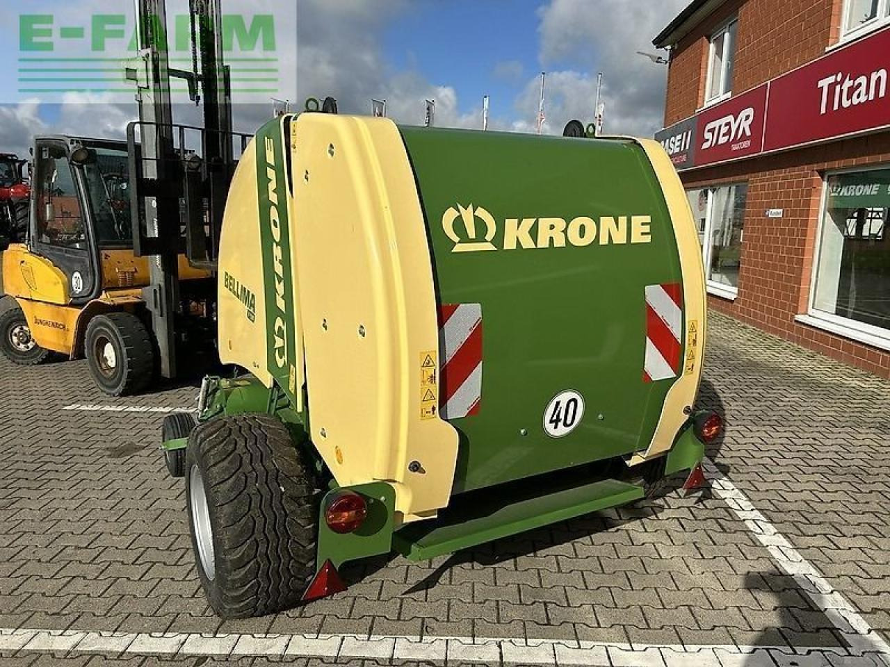 Krone bellima f 130 - Lis na hranaté balíky: obrázok 4 Krone bellima f 130 - Lis na hranaté balíky: obrázok 4