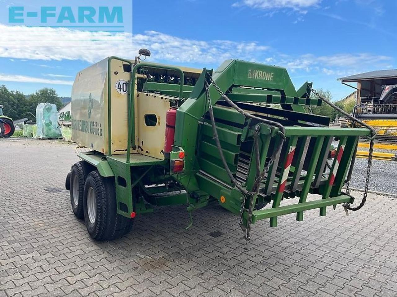 Krone big pack 120-80 - Lis na hranaté balíky: obrázok 4 Krone big pack 120-80 - Lis na hranaté balíky: obrázok 4