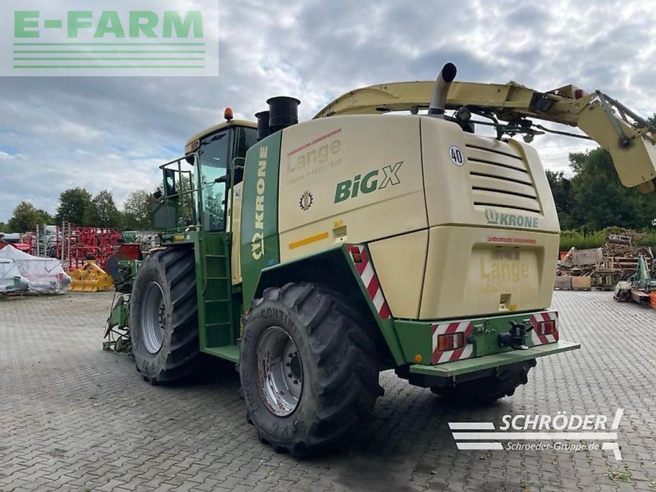 Krone big x 700 + easycollect 903 + easyflow - Samohybná rezačka: obrázok 4 Krone big x 700 + easycollect 903 + easyflow - Samohybná rezačka: obrázok 4