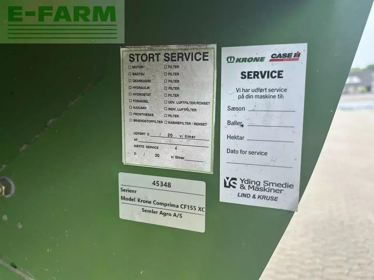 Krone cf155 xc extreme - Lis na hranaté balíky: obrázok 3 Krone cf155 xc extreme - Lis na hranaté balíky: obrázok 3