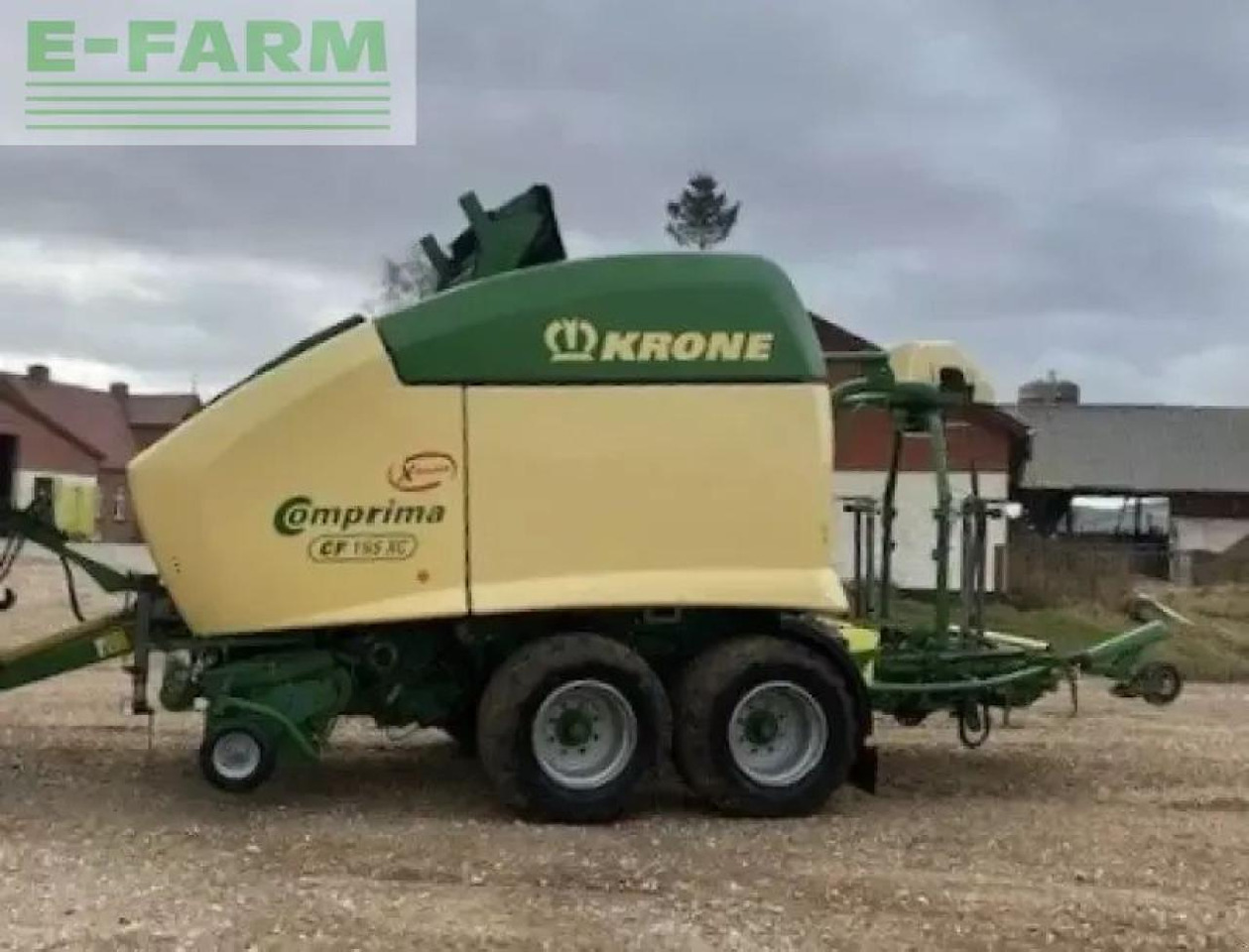 Krone comprima cf 155 - Lis na hranaté balíky: obrázok 1 Krone comprima cf 155 - Lis na hranaté balíky: obrázok 1