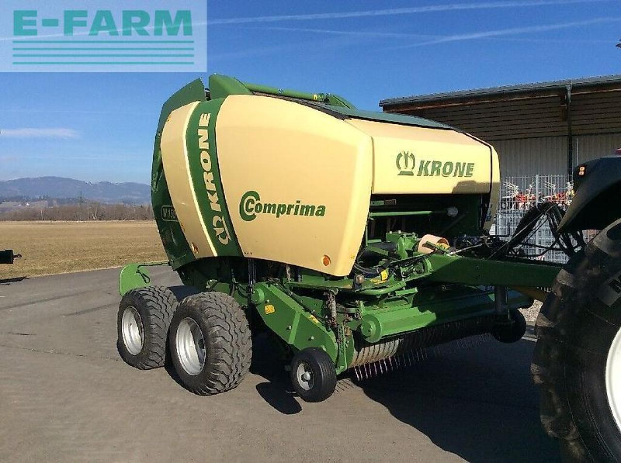 Krone comprima v 150 xc - Lis na hranaté balíky: obrázok 1 Krone comprima v 150 xc - Lis na hranaté balíky: obrázok 1