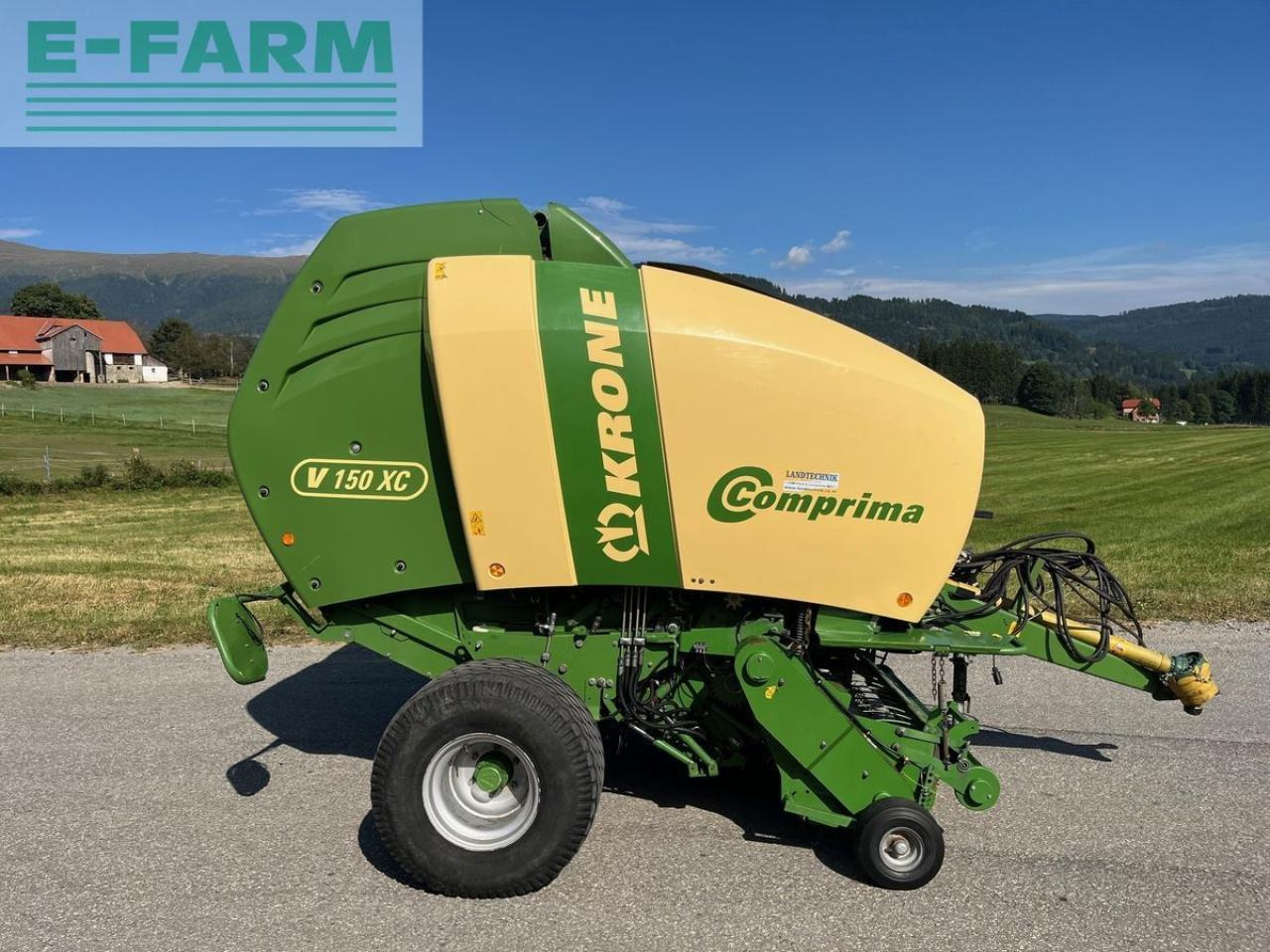 Krone comprima v 150 xc - Lis na hranaté balíky: obrázok 2 Krone comprima v 150 xc - Lis na hranaté balíky: obrázok 2