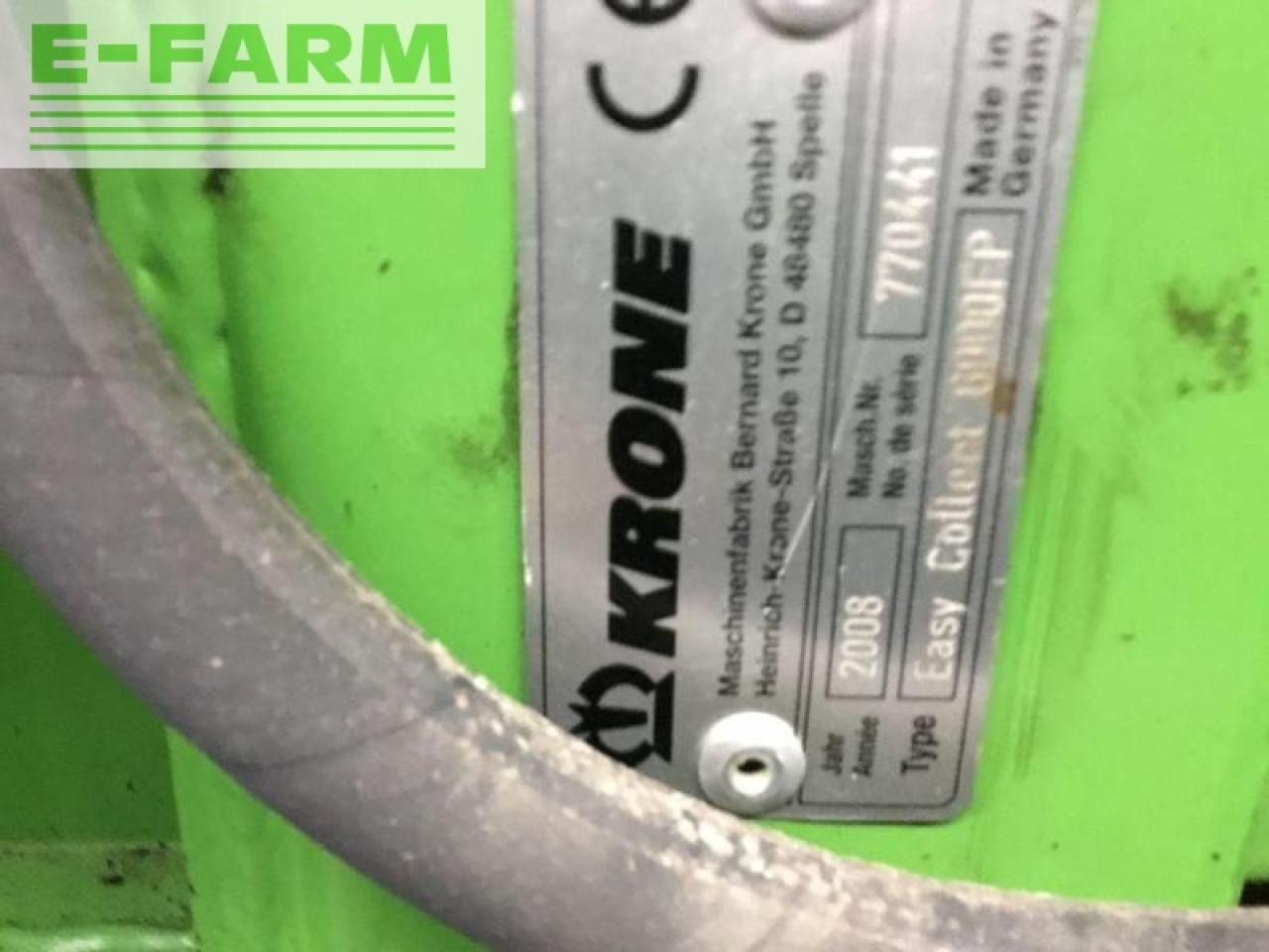 Krone easy collect 6000 fp - Kukuričný adaptér: obrázok 5 Krone easy collect 6000 fp - Kukuričný adaptér: obrázok 5