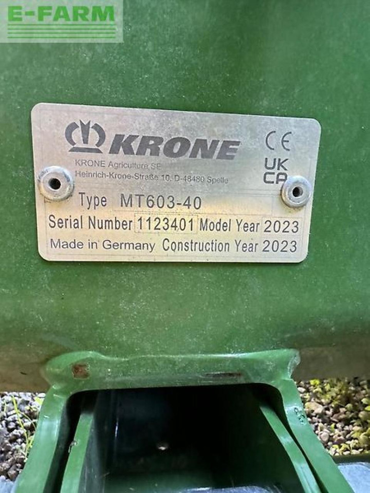 Krone easy cut f320m, mt603-40 - Kosačka: obrázok 5 Krone easy cut f320m, mt603-40 - Kosačka: obrázok 5