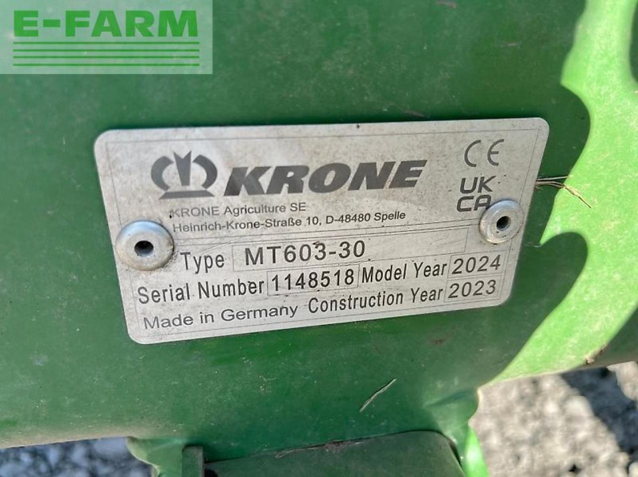Krone ec b 870 - Kosačka: obrázok 3 Krone ec b 870 - Kosačka: obrázok 3