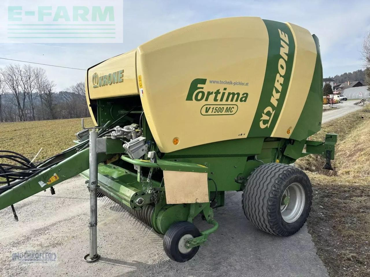 Krone fortima v1500mc - Lis na hranaté balíky: obrázok 1 Krone fortima v1500mc - Lis na hranaté balíky: obrázok 1