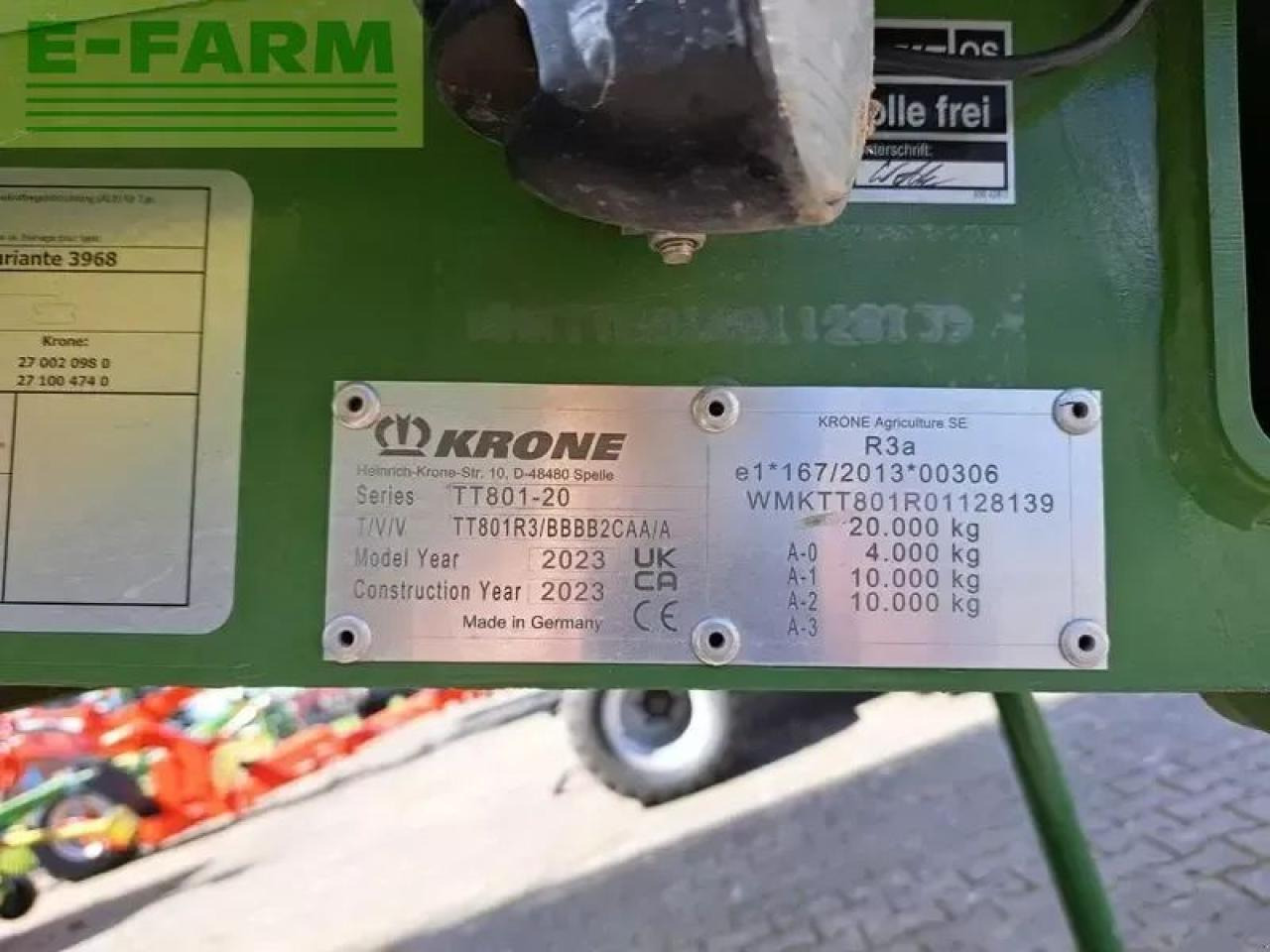 Krone gx 440 - Poľnohospodársky sklápěcí príves: obrázok 5 Krone gx 440 - Poľnohospodársky sklápěcí príves: obrázok 5