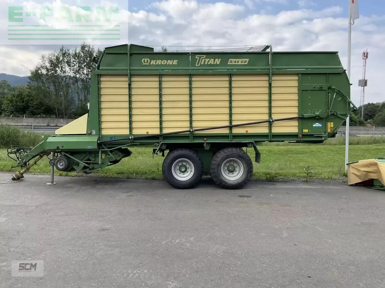 Krone krone ladewagen titan r 48/gd - Zberací voz: obrázok 1 Krone krone ladewagen titan r 48/gd - Zberací voz: obrázok 1