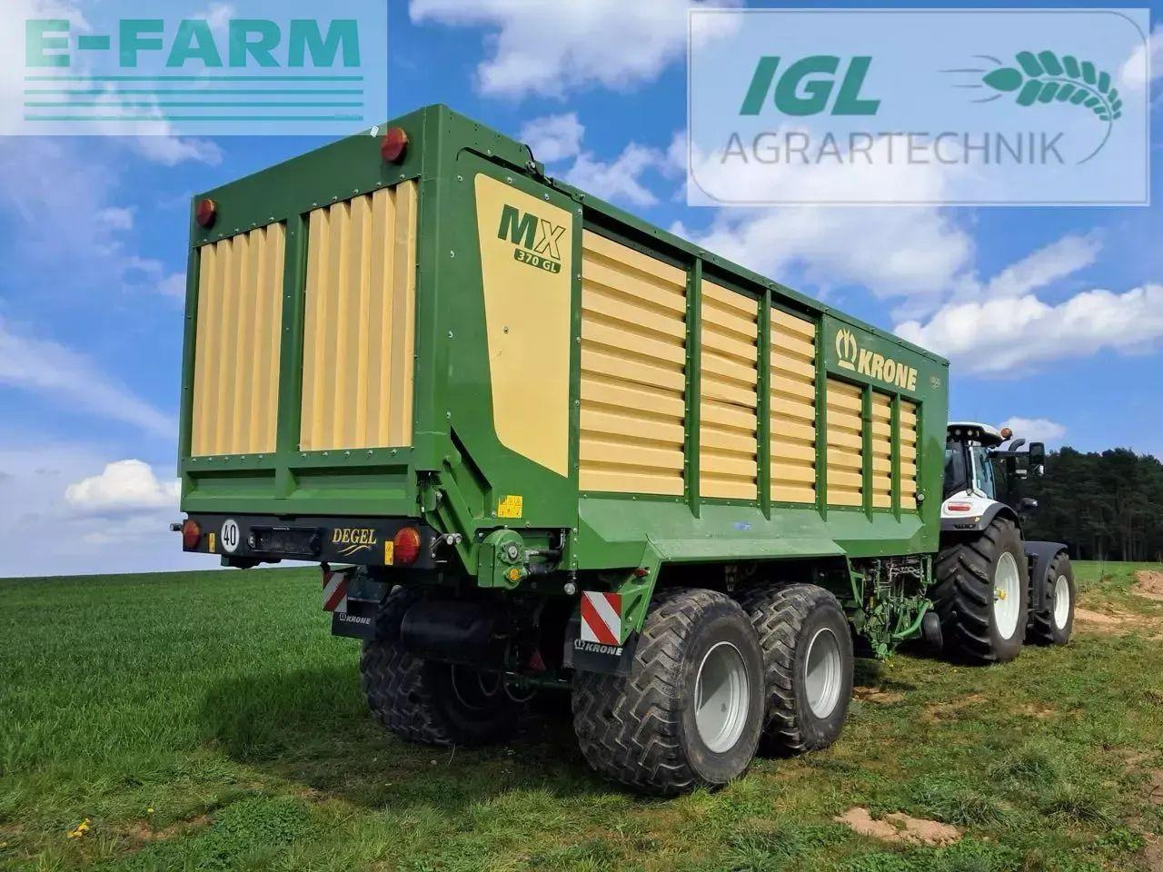 Krone mx 370 gl - Zberací voz: obrázok 2 Krone mx 370 gl - Zberací voz: obrázok 2