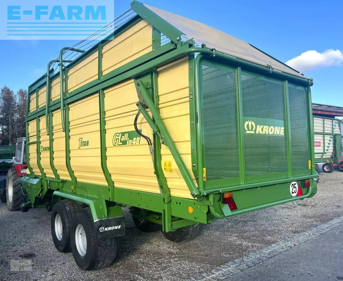 Krone titan 6/48 gl all in im guten zustand - mit zusätzlichen tasträdern hinter der pick-up - Zberací voz: obrázok 4 Krone titan 6/48 gl all in im guten zustand - mit zusätzlichen tasträdern hinter der pick-up - Zberací voz: obrázok 4