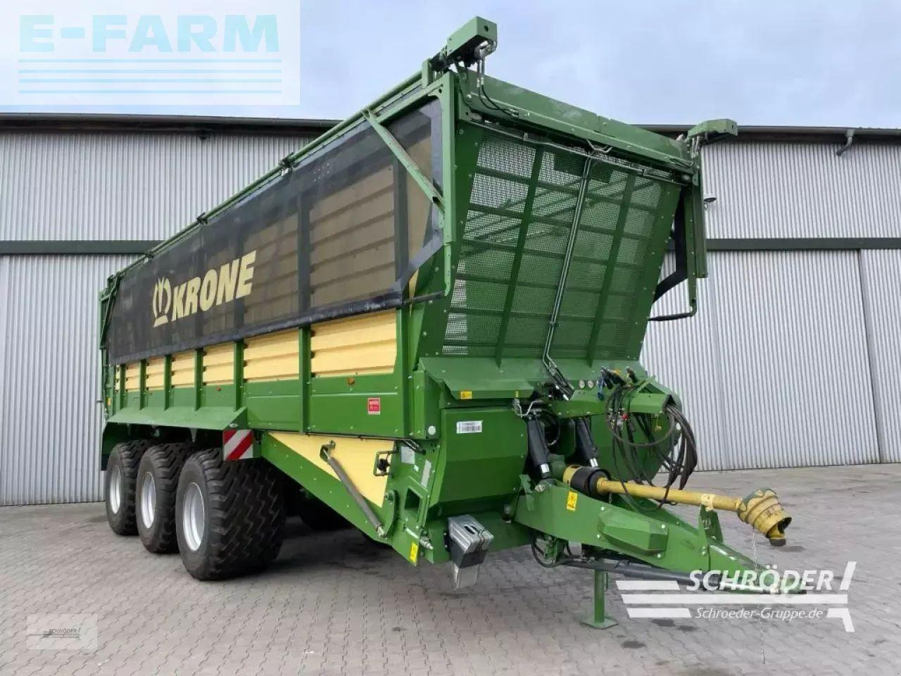 Krone tx 560 | waage + laderaumabdeckung - Poľnohospodársky sklápěcí príves: obrázok 1 Krone tx 560 | waage + laderaumabdeckung - Poľnohospodársky sklápěcí príves: obrázok 1