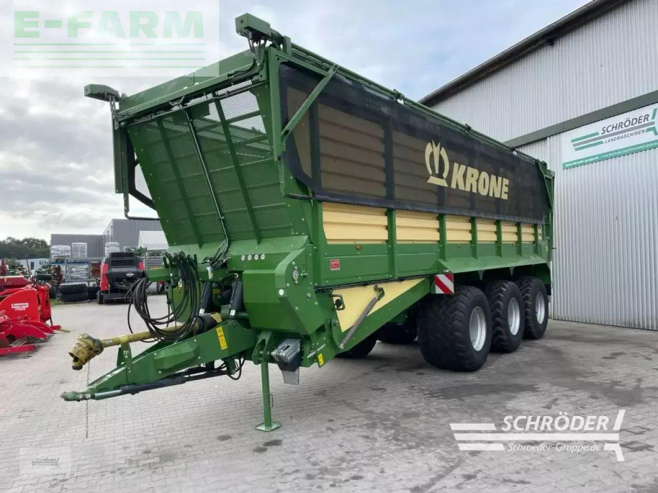 Krone tx 560 | waage + laderaumabdeckung - Poľnohospodársky sklápěcí príves: obrázok 5 Krone tx 560 | waage + laderaumabdeckung - Poľnohospodársky sklápěcí príves: obrázok 5
