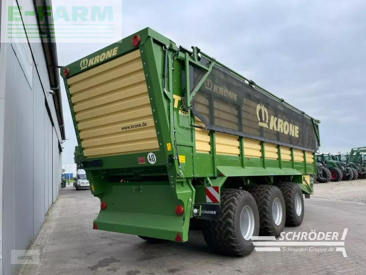 Krone tx 560 | waage + laderaumabdeckung - Poľnohospodársky sklápěcí príves: obrázok 3 Krone tx 560 | waage + laderaumabdeckung - Poľnohospodársky sklápěcí príves: obrázok 3